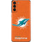 NFL Miami Dolphins Distressed- Orange Galaxy S21 Plus 5G Skin